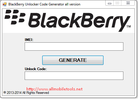 le calculateur de code blackberry